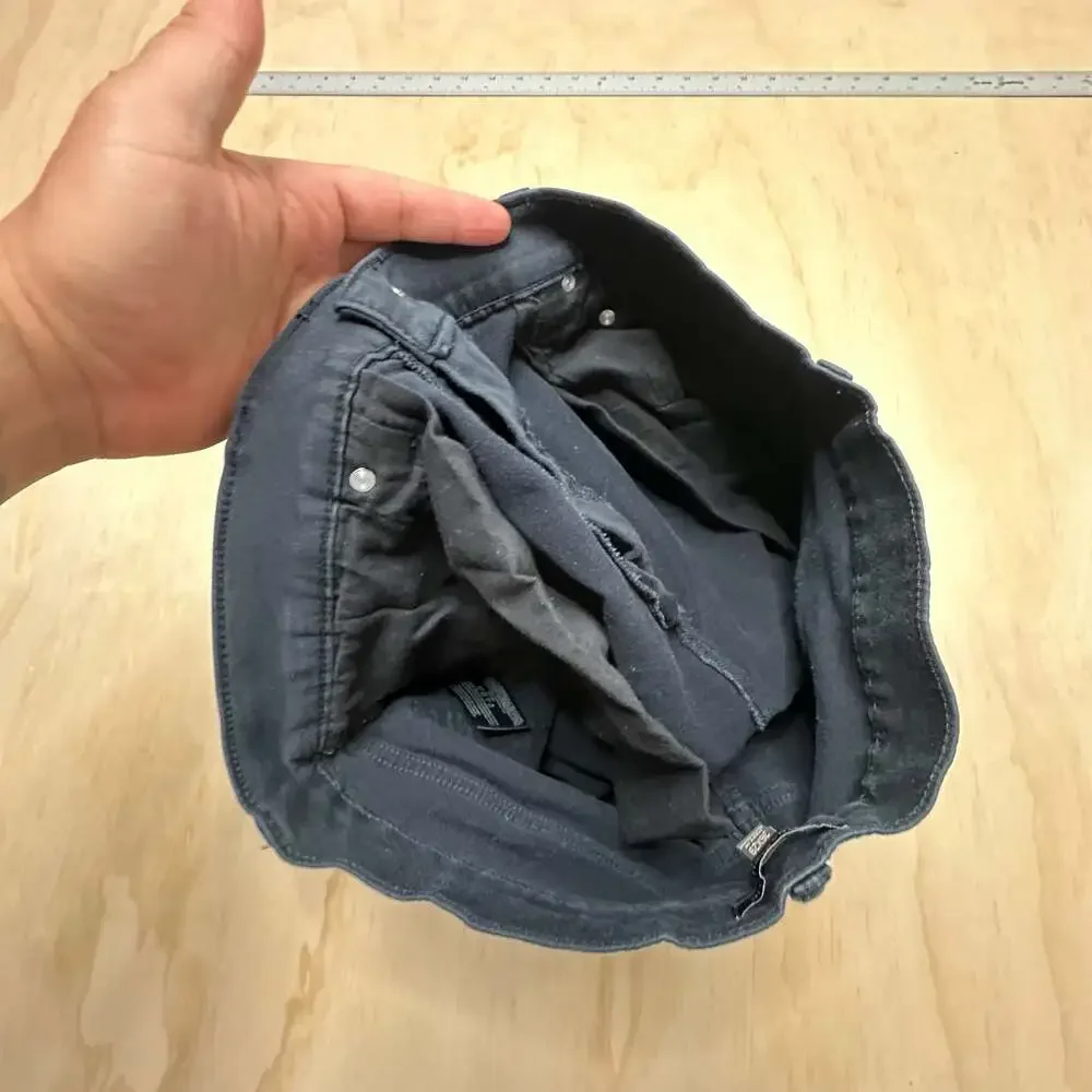 Banana Republic Black Slim Fit Denim Jeans Size 36x29